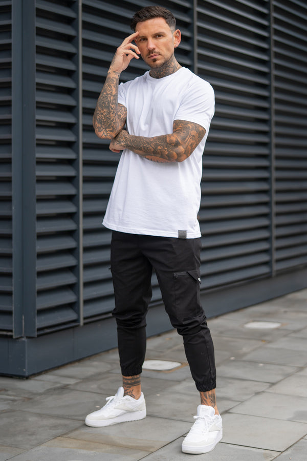 BRADBURY CARGO TROUSERS - BLACK