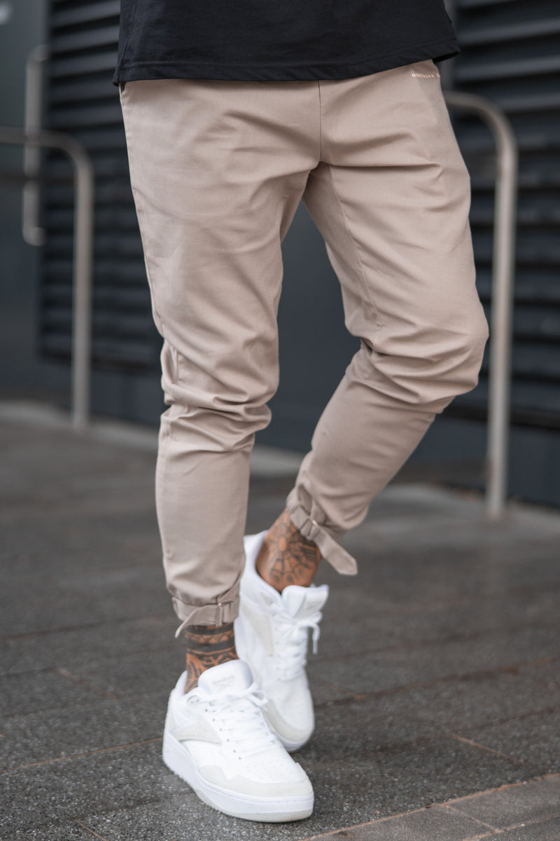 DENVER TROUSERS - GREIGE