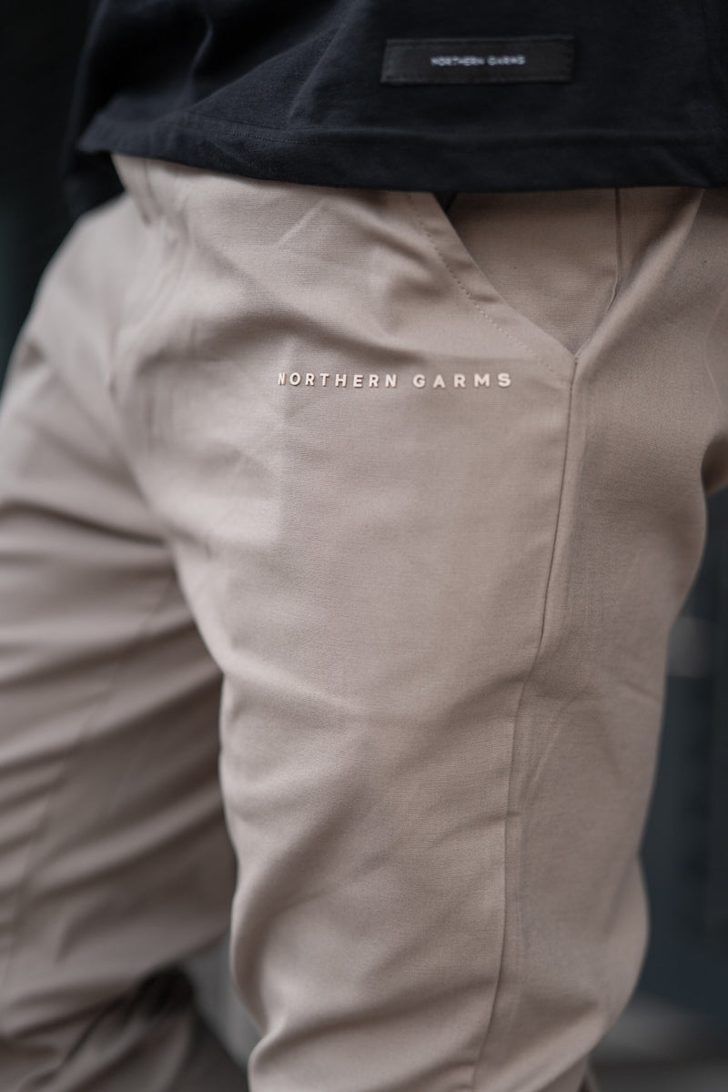 DENVER TROUSERS - GREIGE