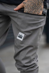 EMOTIVE CARGO TROUSERS - CHARCOAL