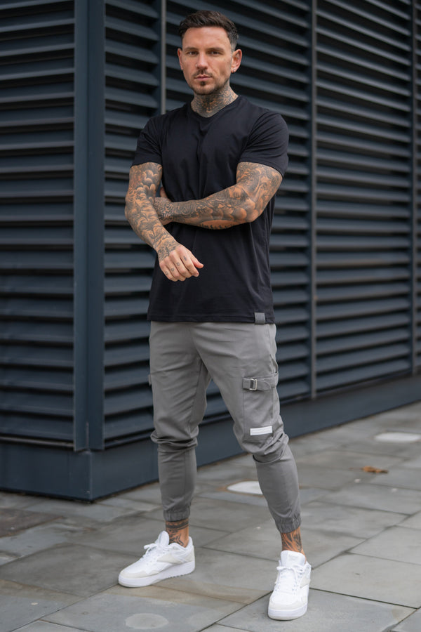 ROTHWELL CARGO TROUSERS - CHARCOAL