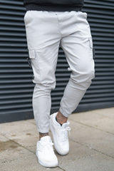 BUCKLEY CARGO TROUSERS - ICE