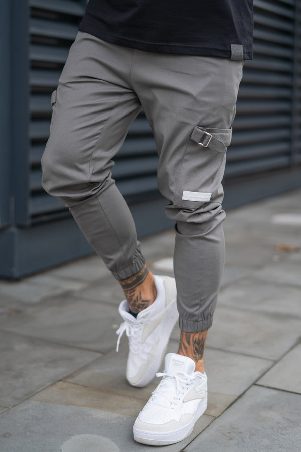 ROTHWELL CARGO TROUSERS - CHARCOAL