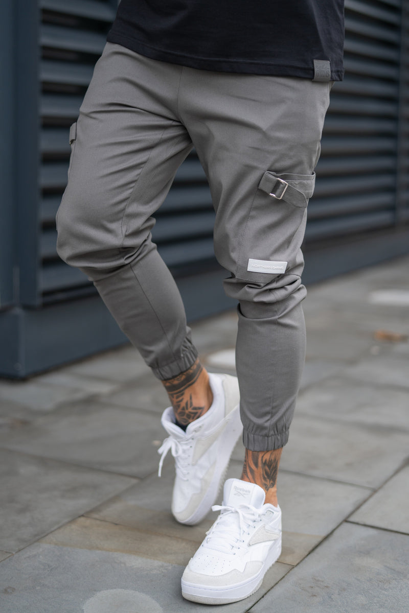 ROTHWELL CARGO TROUSERS - CHARCOAL