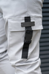 BUCKLEY CARGO TROUSERS - ICE