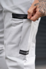 BOYTON CARGO TROUSERS - ICE