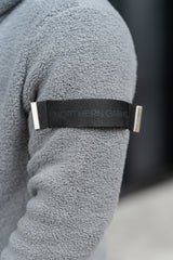 SUKAR SHERPA HOODIE - STEEL