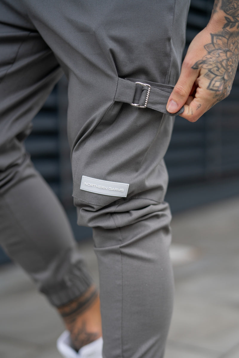 ROTHWELL CARGO TROUSERS - CHARCOAL