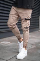 BOYTON CARGO TROUSERS - SAND