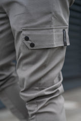 BOWEN CARGO TROUSERS - CHARCOAL