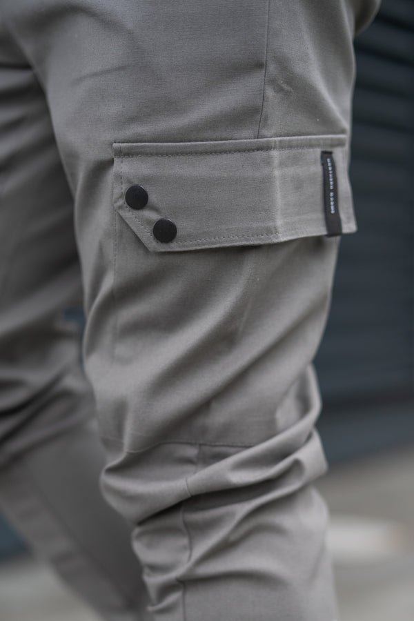 BOWEN CARGO TROUSERS - CHARCOAL