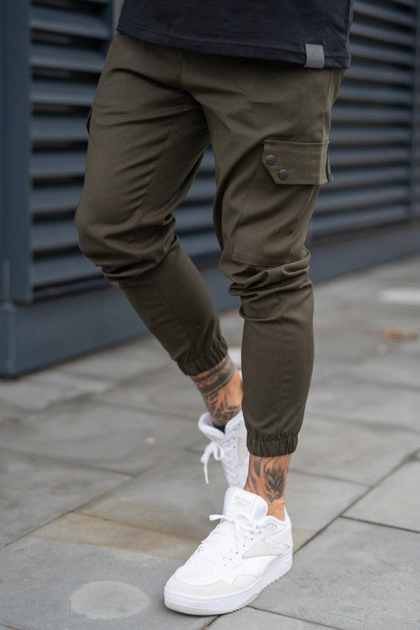 BOWEN CARGO TROUSERS - KHAKI