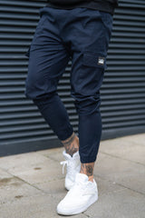MAXX CARGO TROUSERS - NAVY