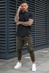 EMOTIVE CARGO TROUSERS - KHAKI