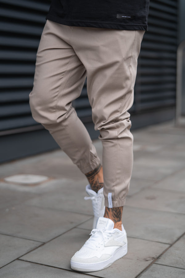 CHARTER TROUSERS - GREIGE