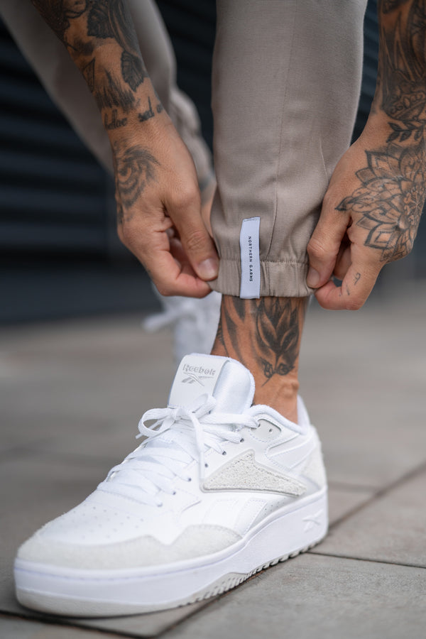 CHARTER TROUSERS - GREIGE