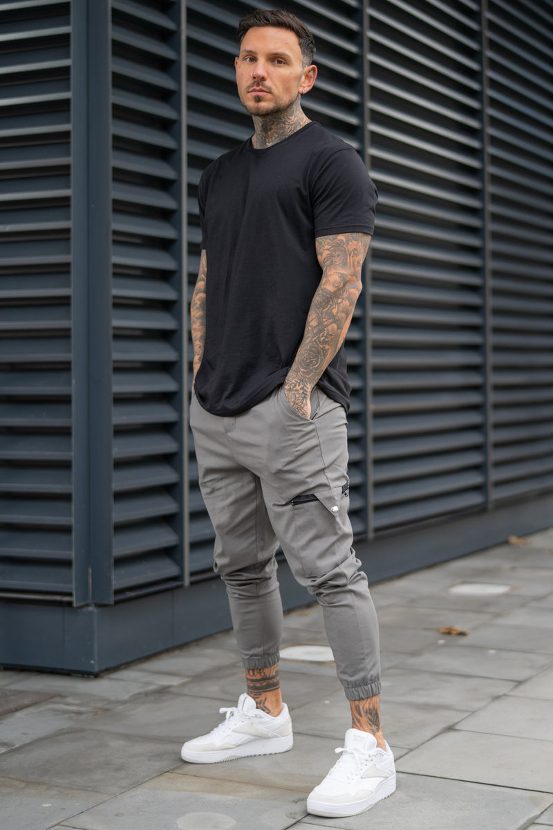 BRADBURY CARGO TROUSERS - CHARCOAL