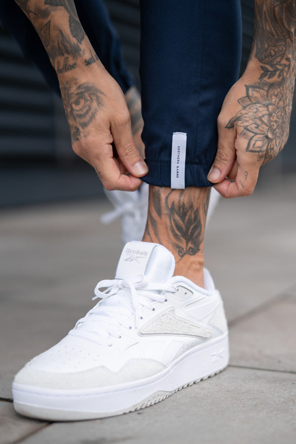 CHARTER TROUSERS - NAVY