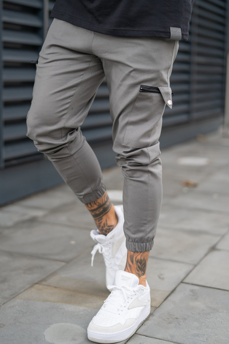 BRADBURY CARGO TROUSERS - CHARCOAL