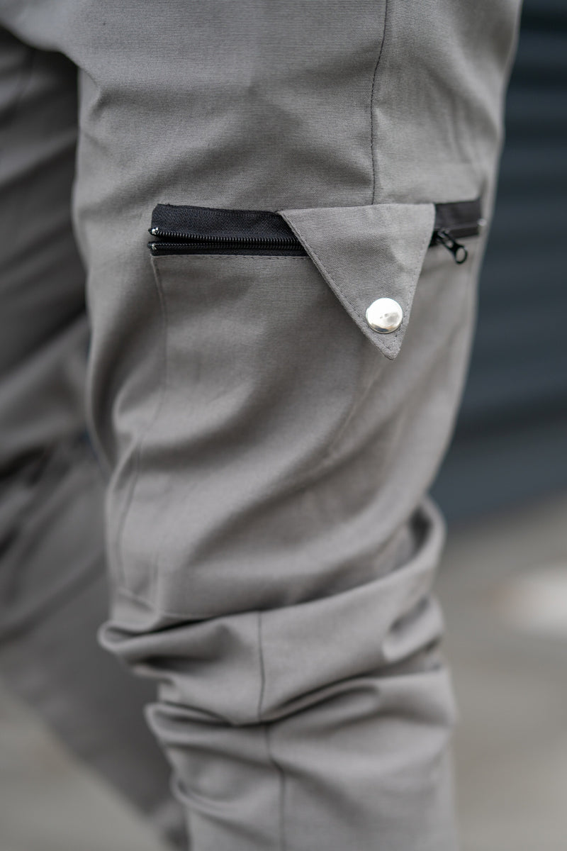 BRADBURY CARGO TROUSERS - CHARCOAL