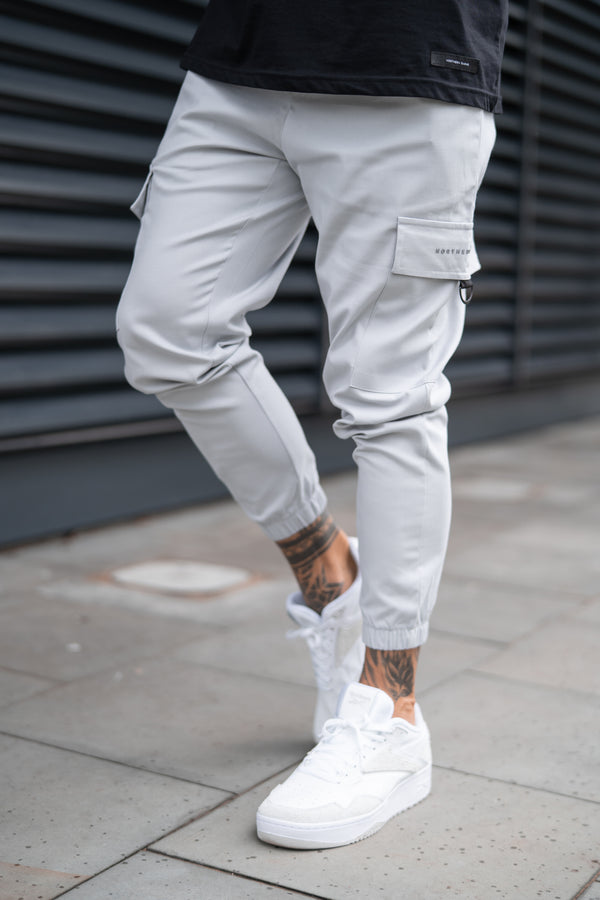 PRESCOTT CARGO TROUSERS - ICE