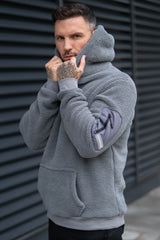 HAUS SHERPA HOODIE - STEEL