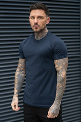ALBANY TEE - INDIGO