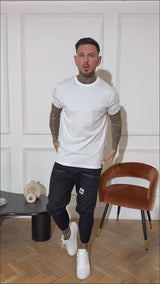 EMOTIVE CARGO TROUSERS - BLACK