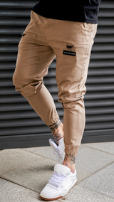 STRAT CARGO TROUSERS - SAND