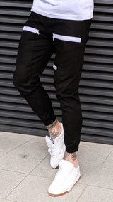 ZONE CARGO TROUSERS - BLACK